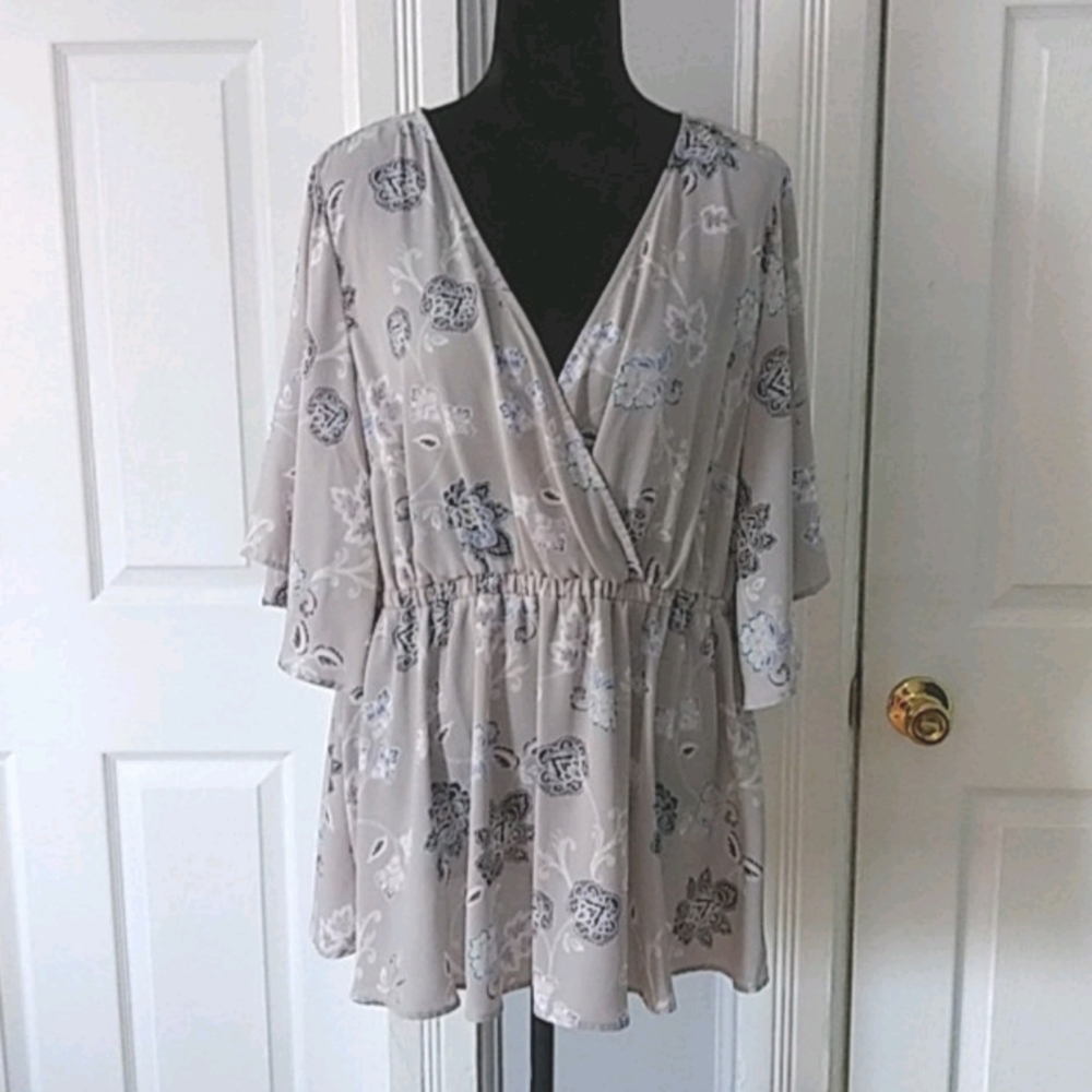 Torrid - Floral Blouse
